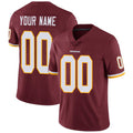 Custom W.Redskins Home Burgundy Red Jermy Vapor Untouchable Limited Jersey