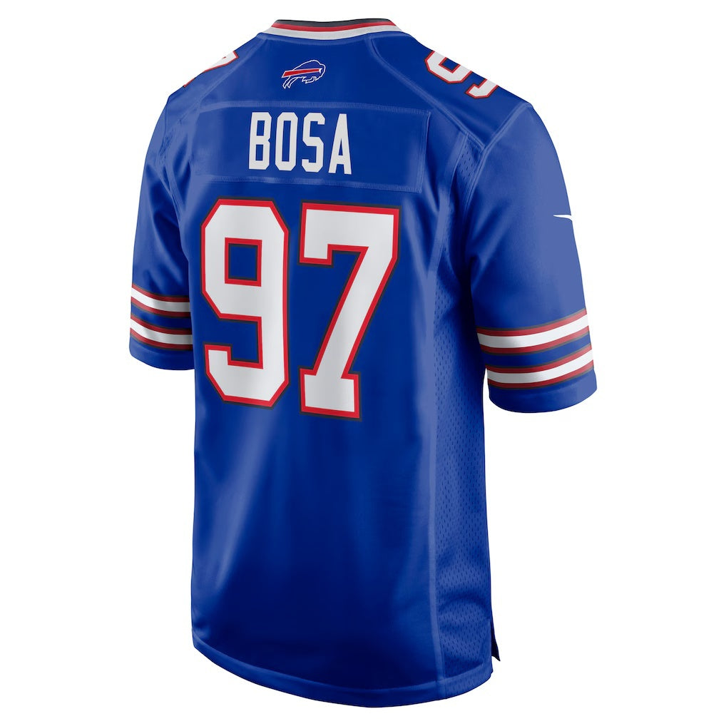 B.Bills #97 Joey Bosa Royal Jermy Game Player Jersey