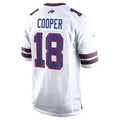 B.Bills #18 Amari Cooper White Jermy Game Jersey