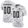 Custom A.Falcons Active Player 2024 F.U.S.E Arctic Camo Jermy Salute to Service Limited Stitched Jersey