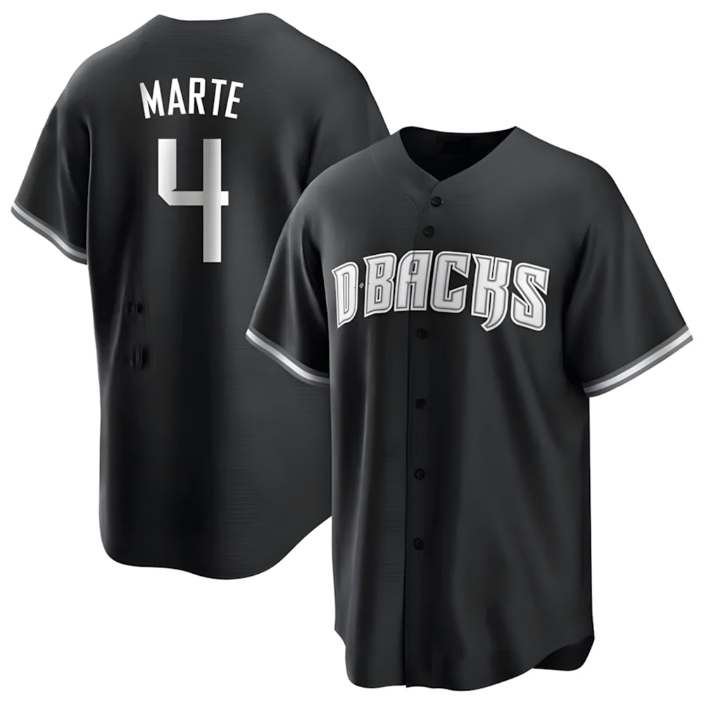 Arizona Diamondbacks #4 Ketel Marte Player Player Black Jermy Game Home Stitched Jerseys