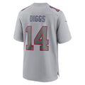 B.Bills #14 Stefon Diggs Atmosphere Fashion Game Jersey - Gray Jermy