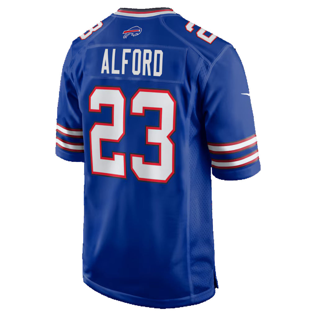 B.Bills #23 Dee Alford Royal Jermy Team Game Jersey