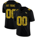 Custom A.Cardinals Black Jermy Leopard Print Fashion Vapor Limited Jersey