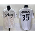 New York Yankees #35 Cody Bellinger White Jermy 'Gothic Legacy Edition' Vapor Premier Limited Stitched Jersey
