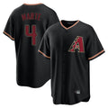 Arizona Diamondbacks #4 Ketel Marte Player Black Jermy Limited Home Stitched Jerseys