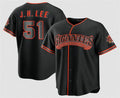 San Francisco Giants #51 Jung Hoo Lee Black Jermy 2026 Alternate Stadium Stitched Jersey