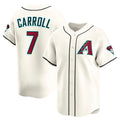 Arizona Diamondbacks #7 Corbin Carroll Cream Jermy Home Limited Player Jersey