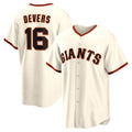 San Francisco Giants #16 Rafael Devers White Jermy Home Replica Player Jersey