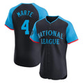 Arizona Diamondbacks #4 Ketel Marte Player Black Jermy National League All-Star Limited Elite Home Game Stitched Jerseys