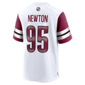 W.Commanders #95 Jer'Zhan Newton White Jermy Game Jersey