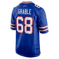 B.Bills #68 Tylan Grable Royal Jermy Game Jersey