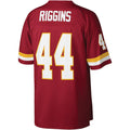 W.Football Team #44 John Riggins Mitchell & Ness Burgundy Jermy Legacy Replica Jersey