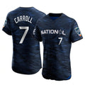 Arizona Diamondbacks #7 Corbin Carroll Player Royal Jermy Limited Elite National League Game All-Star Stitched Jerseys