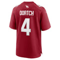 A.Cardinals #4 Greg Dortch Cardinal Jermy Team Game Jersey