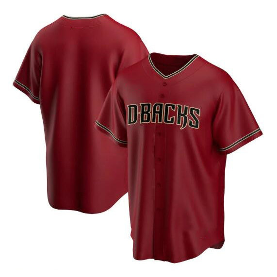 Arizona Diamondbacks Blank Red Jermy Cool Base Stitched Jersey