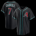 Arizona Diamondbacks #7 Corbin Carroll Black Jermy Alternate Replica Jersey
