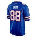 B.Bills #88 Dawson Knox Royal Jermy Game Jersey