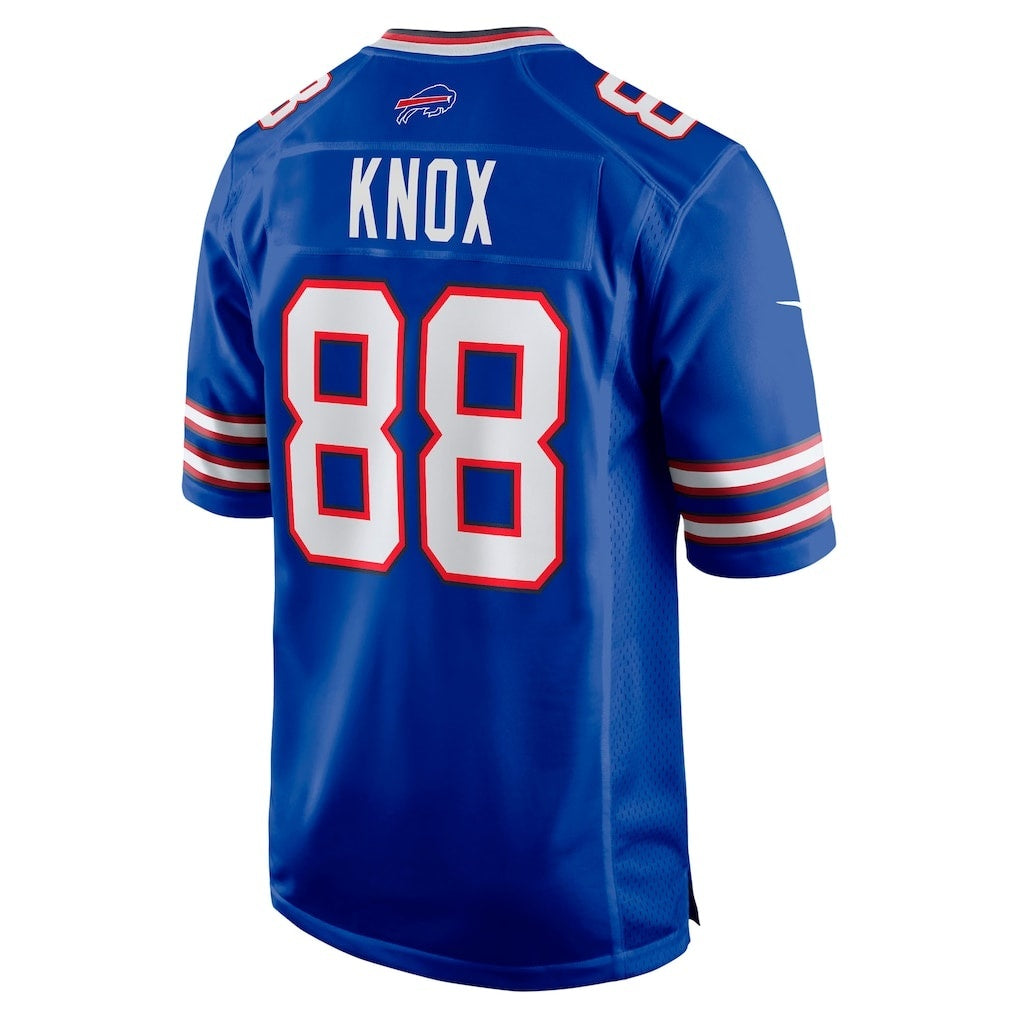 B.Bills #88 Dawson Knox Royal Jermy Game Jersey