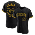 Arizona Diamondbacks #23 Zac Gallen Player Black Jermy Snake Skin City Limited Elite Home Game Stitched Jerseys