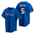 Texas Rangers #5 Corey Seager Blue Jermy Cool Base Stitched Jersey