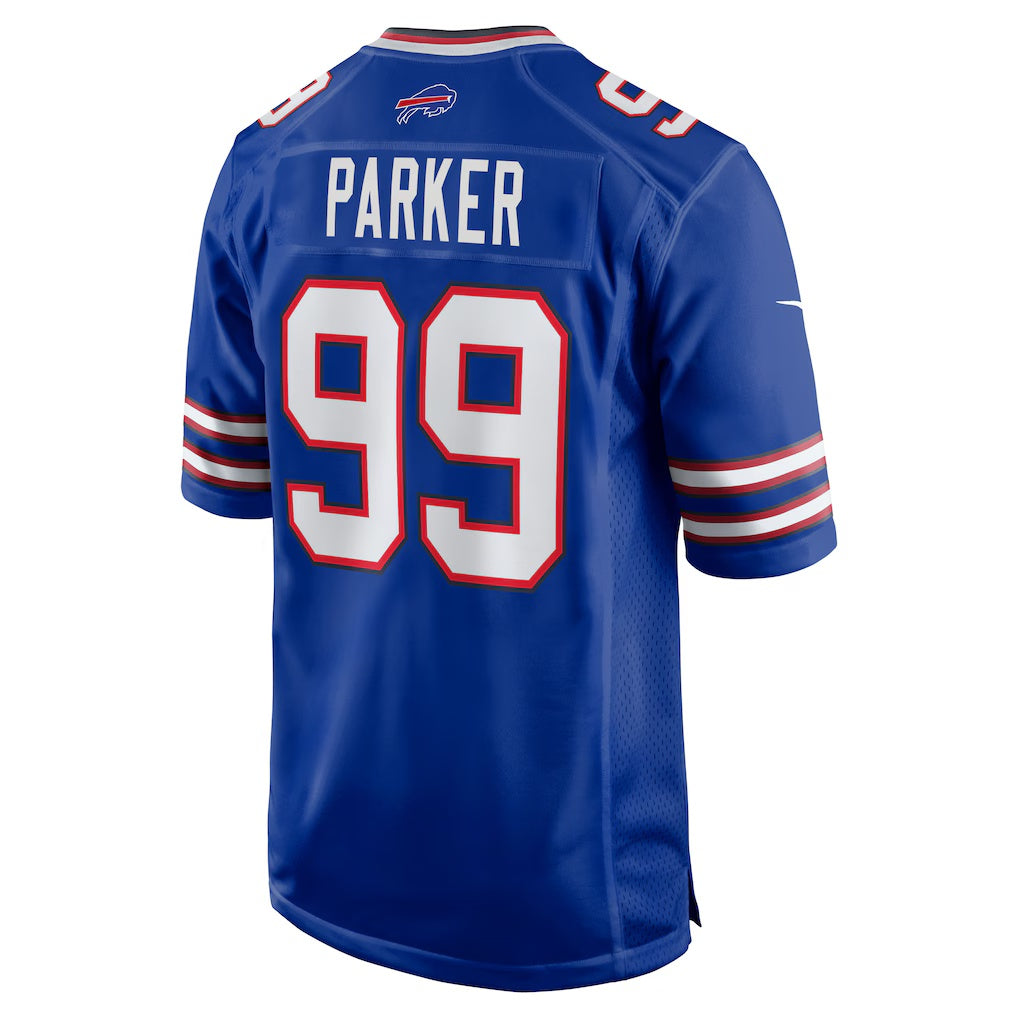 B.Bills #99 T.J. Parker Royal Jermy Game Jersey