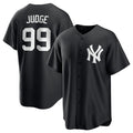 New York Yankees #99 Aaron Judge Black Jermy Lights Out Limited Stitched Jersey