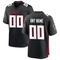 Custom A.Falcons Black Jermy Game Jersey