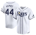 Tampa Bay Rays #44 Ryan Pepiot White Jermy Home Limited Stitched Jersey